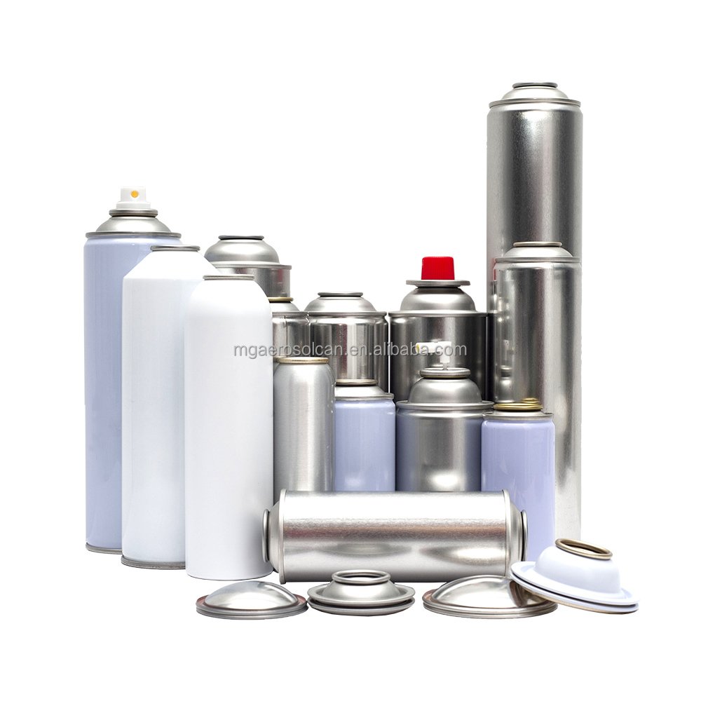 Aerosol Tin Can with Aerosol Valve and Actuator for spray paint