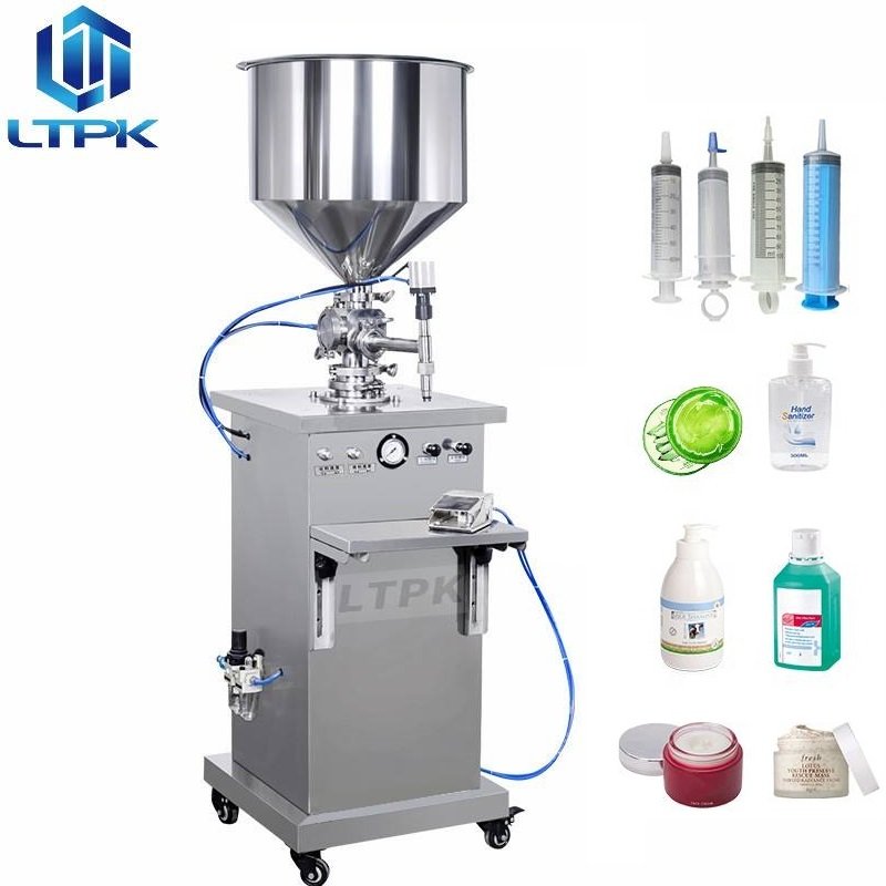 LT-GFA Vertical Cosmetic Industry Moisturizing Nourishing Face Cream Dosing Machine Paste Ointment Shampoo Filling Machine