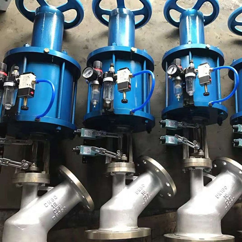 Professional High Quality Pneumatic plunger type discharge valve