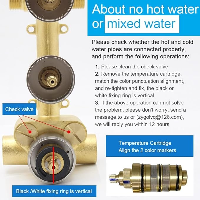 Rain Brass Shower System with Body Jets: Ceiling Mount Rainfall Head and Handheld Spray, 3 Way Diverter Thermostatic Valve