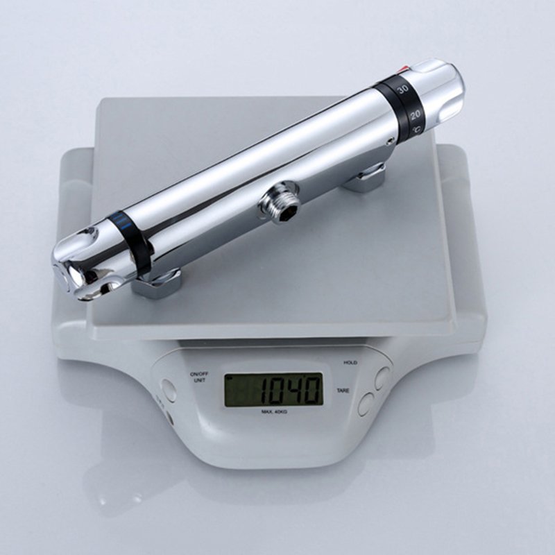 Aquacubic Bathroom Wall Mount Hot Cold Water Thermostatic Shower Mixer Faucet Valve
