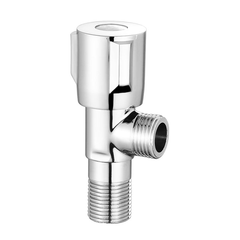 Bathroom Toliet G1/2 Inlet and Outlet Caliber Size Brass Square Angle Stop Valve 1/4 Turn Shut off Valve for Bidet Spray Shower