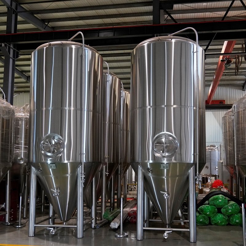1000L Fermentation Tanks Conical Fermenter 10HL FV Carbonation Stone Bunging Valve Unitanks Supplied