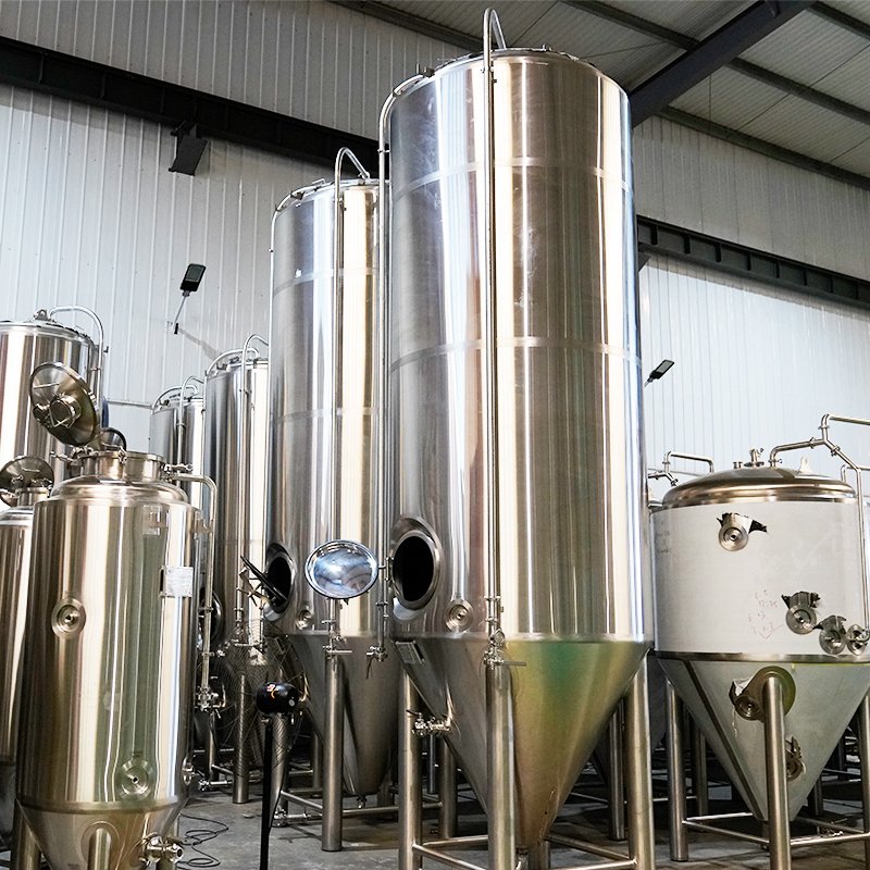 1000L Fermentation Tanks Conical Fermenter 10HL FV Carbonation Stone Bunging Valve Unitanks Supplied