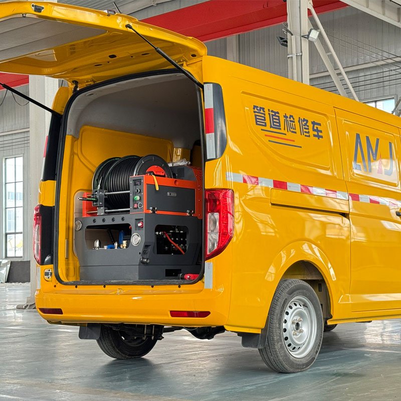 AMJET distinctive 200bar 70lpm Stainless steel pump sewer cleaner sewer drain cleaning machine Sewer jet Sewage pipe cleaning