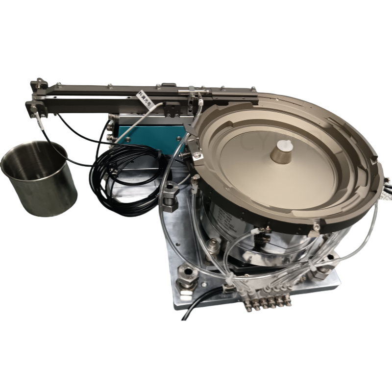 Adjustable Speed Headless Screw Feeder Customized Vibrating Bowl with Core PLC Motor Factory Condition New for Industries