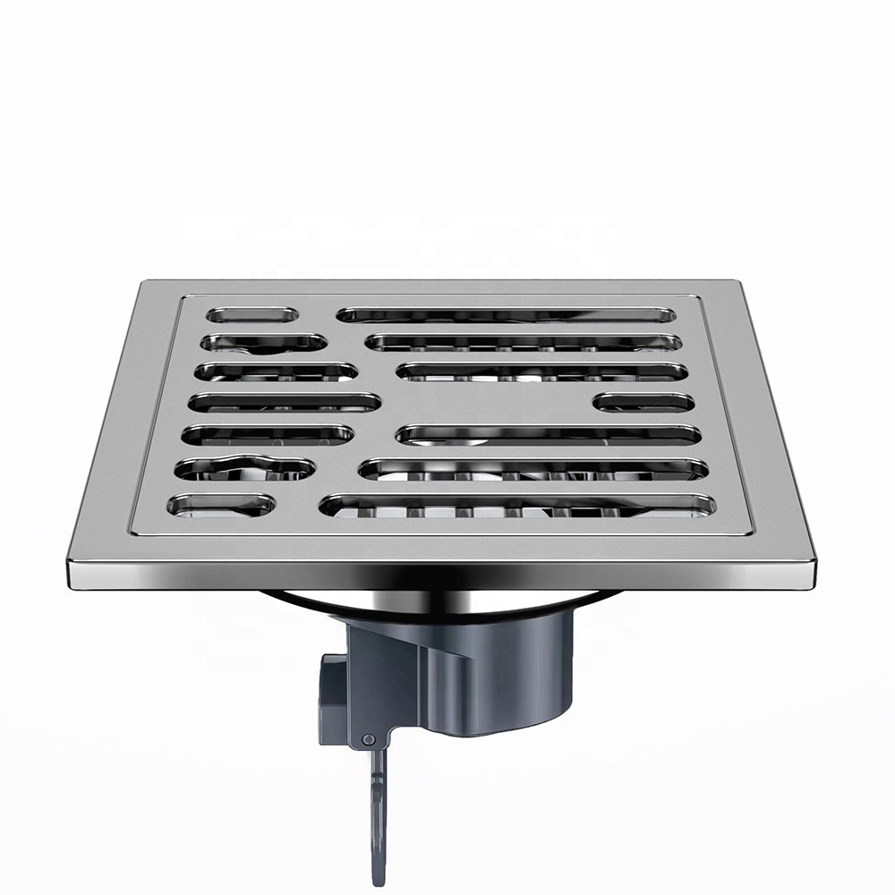 The national standard quality stainless steel floor drain and electroplating gun gray are two colors for you to choose