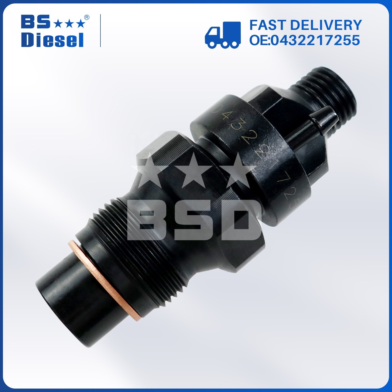 High Quality Fuel Injector Nozzle 0432217255 Diesel Injector For GMC Chevrolet Turbo Diesel 6.5L