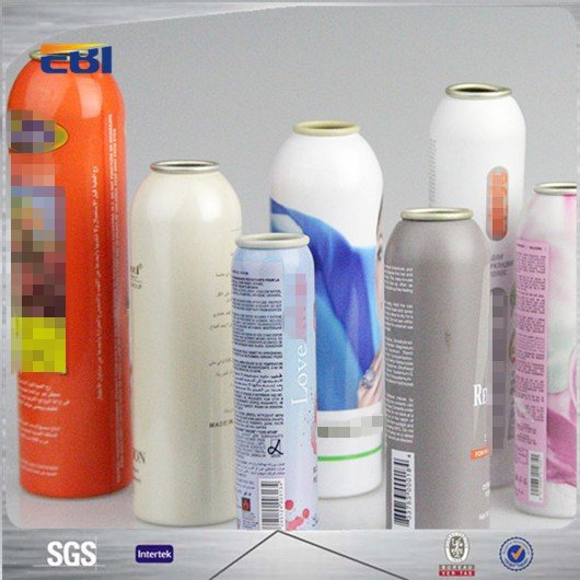 Custom Empty Metal Aluminum Aerosol Spray Can