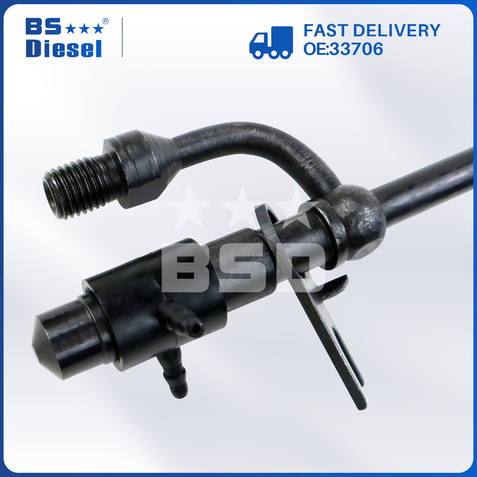 Factory Supply Autoparts Diesel Fuel Injector 33706 Pencil Nozzle 33706 For FORD Transit 2.5 DI 76K Engine