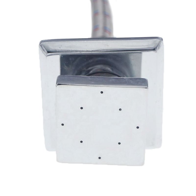 Controlled Flow Swivel Solid Brass Shower Body Spray Massage Nozzle Wall Jets Square Adjustable Shower Body Jet