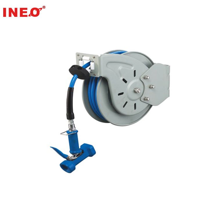 Automatic Retractable Open Hose Reel With Spray Valve