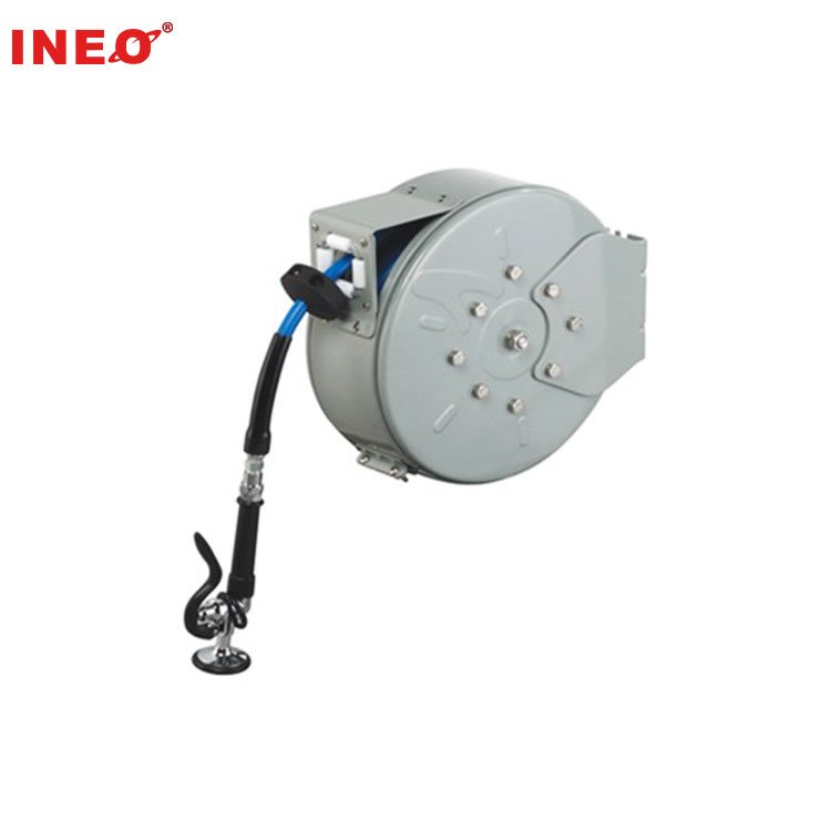 Automatic Retractable Open Hose Reel With Spray Valve
