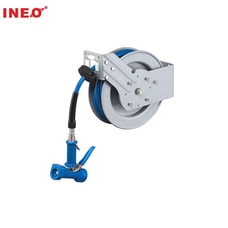 Automatic Retractable Open Hose Reel With Spray Valve