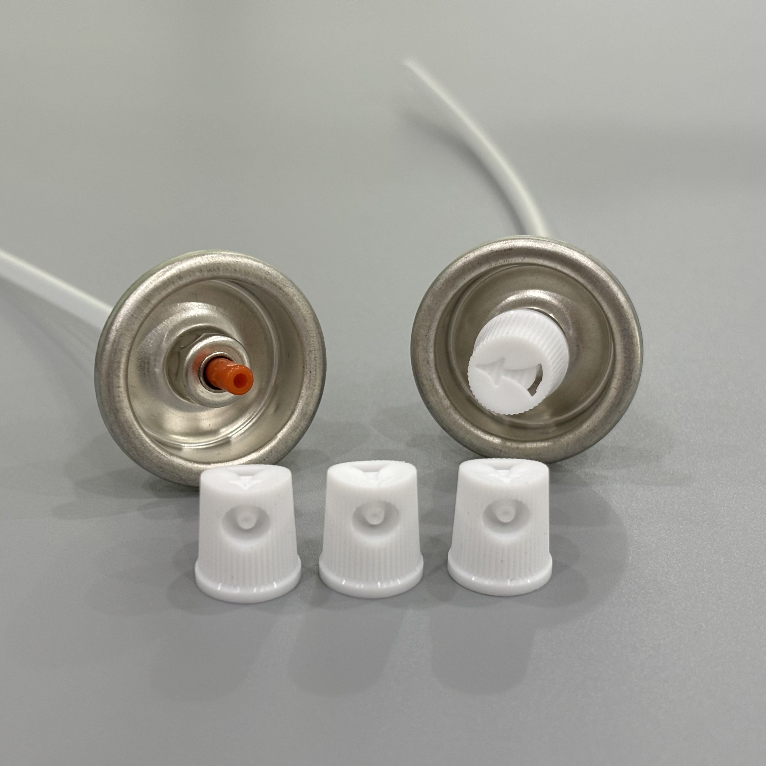 Low MOQ customize safety valves 1 inch snow spray aerosol valve for aerosol metal tin cans