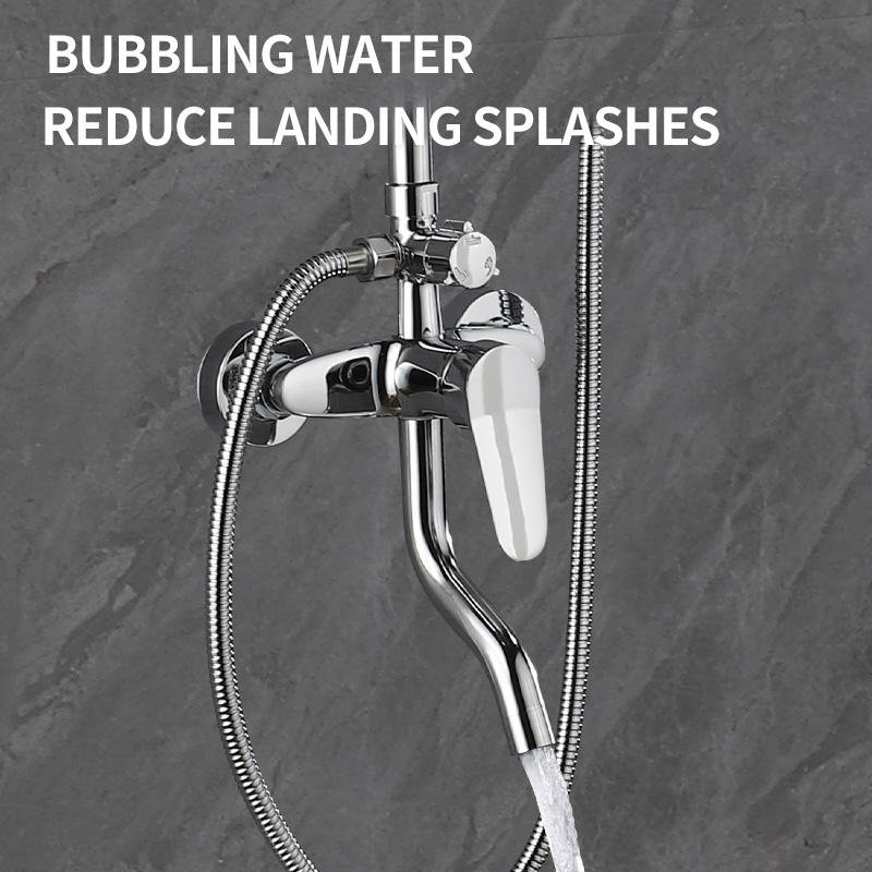Brass Bathroom Shower Set Factory Wholesale Shower Set Stainless Steel High Quality Shower Set With Cold And Hot Water