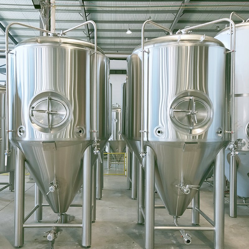 10BBL Fermentation Unitanks 10BBL Brite Beer Tanks Stainless Steel Malt Mill
