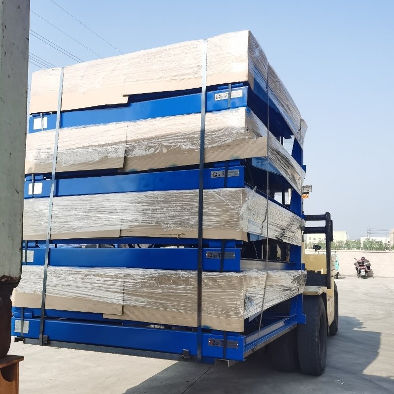 Adjustable Hydraulic Telescopic Loading Dock Leveler Logistics Dock Ramp for Container Warehouse