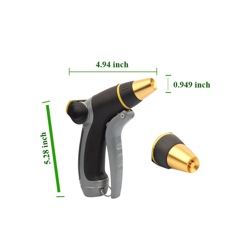 Tools Agricultural Mini Sprayer Watering Soap Spray Water Pressure Foam Gun Metal Garden Hose Nozzle Aluminum Alloy