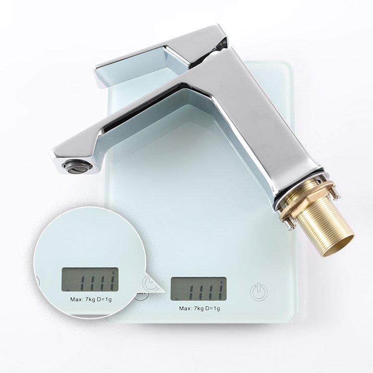 Kidolux Water Taps Bathroom Brass Wash Basin Faucet Single Handle Bathroom Faucet Deck Mounted Vessel Sink Mixer Taps