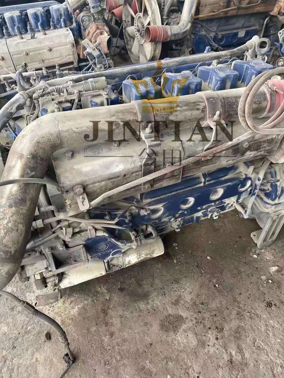 Used Engine WP12 24 Valve 380HP For Weichai Engine