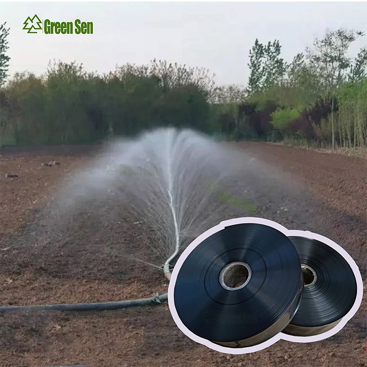 Farmland Agricultural Irrigation System Water Spray Hose Tube PE Material 32*0.2 1200m Rain Hose Micro Spray Tape