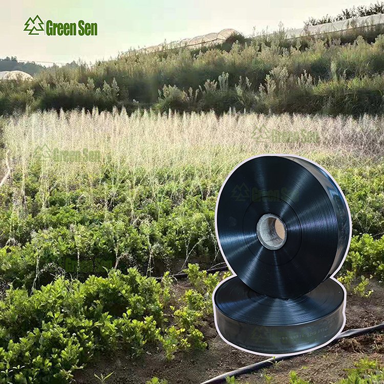 Farmland Agricultural Irrigation System Water Spray Hose Tube PE Material 32*0.2 1200m Rain Hose Micro Spray Tape