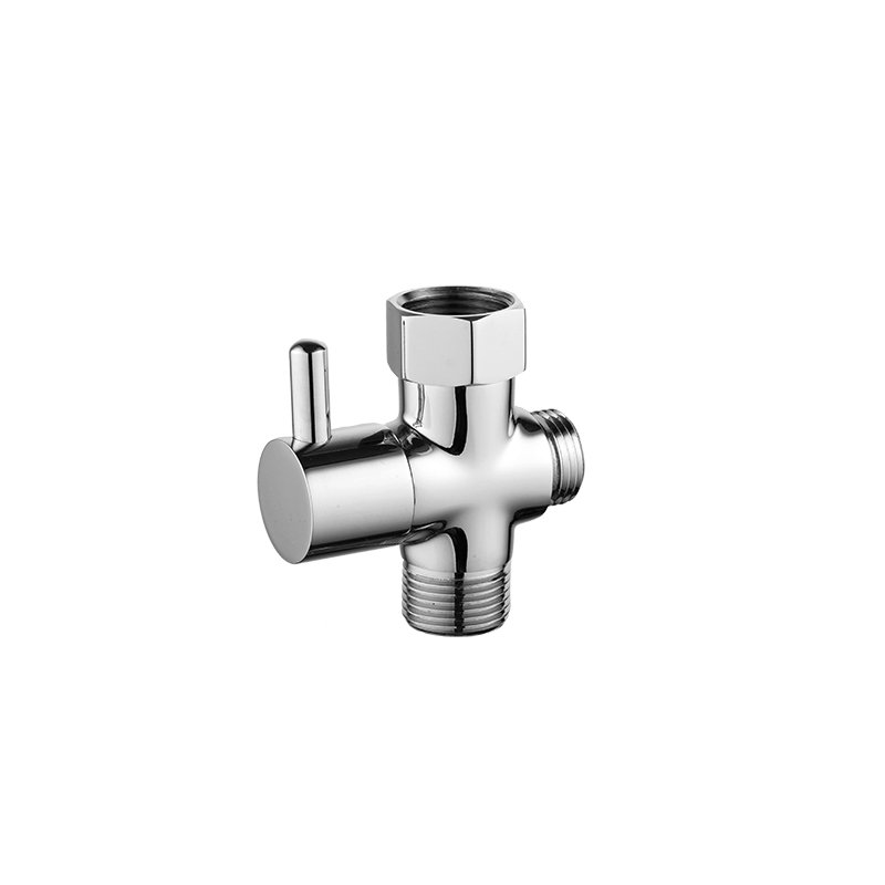 Hot Selling Brass Bidet Spray T Valve Diveter Valve For Toliet And Shower