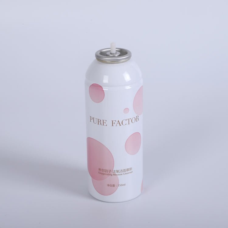 Aluminium can manufacturer custom empty paint aerosol spray can with bag on valve edible oil aerosol cans