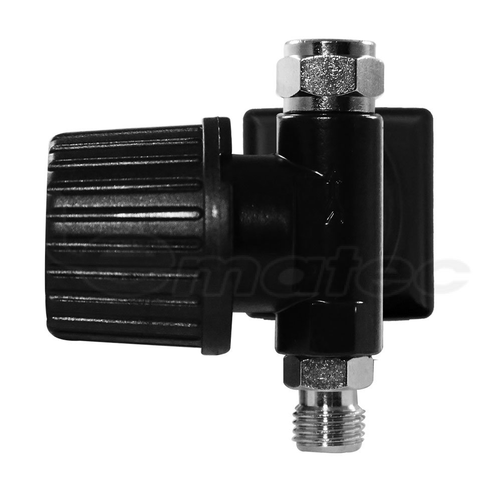 LEMATEC Air Flow Regulator with Digital Pressure Gauge Air Adjusting Valve 1/4 inch For Pneumatic Tools Parts Electronic