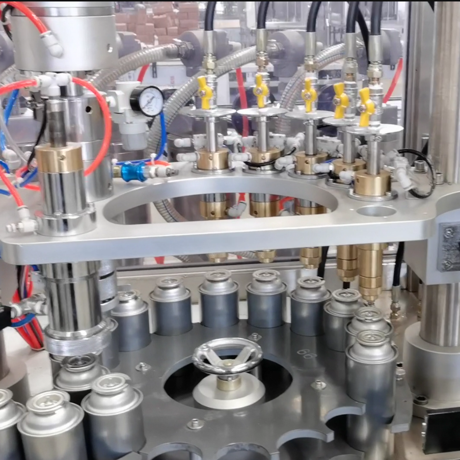 Butane Gas Cartridge Filling Machine