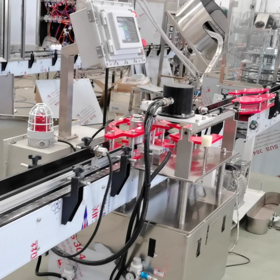 Butane Gas Cartridge Filling Machine