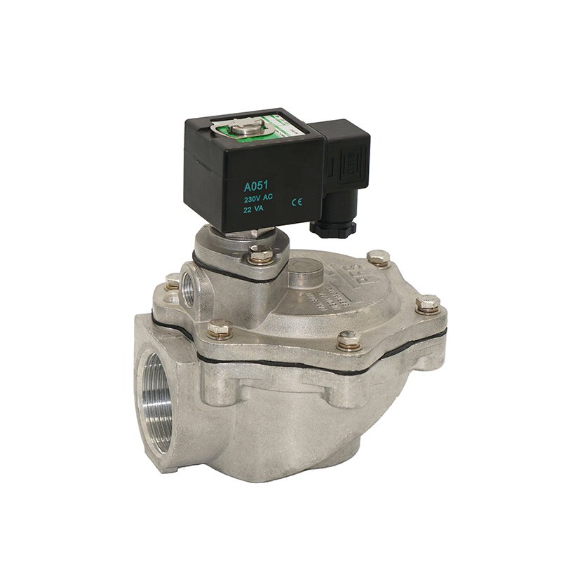 DN25 Normal Close Pulse Controlled Right Angle Type Dust Collect Bag Filter Diaphragm Valve