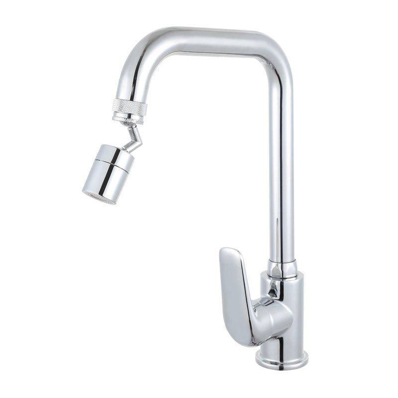Selling New Design Stainless steel turn Round Spray bathroom sink Faucet Waterfall Faucet Mixer