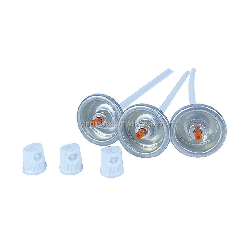 China Manufacturer Customize 1 inch Aerosol Can Spray Valve Snow Spray Valve Aerosol Can Nozzle