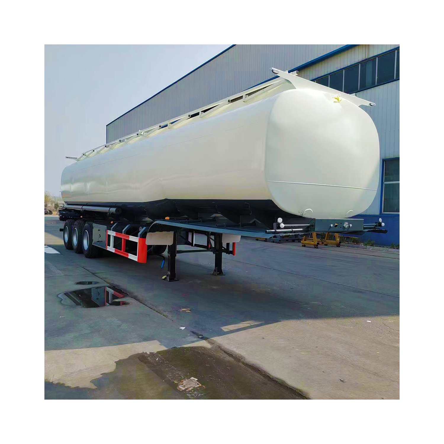 DERUN hot selling 2 3 4 axle 40000L 50000L stainless steel carbon steel aluminum alloy crude oil tank semi trailer for sale
