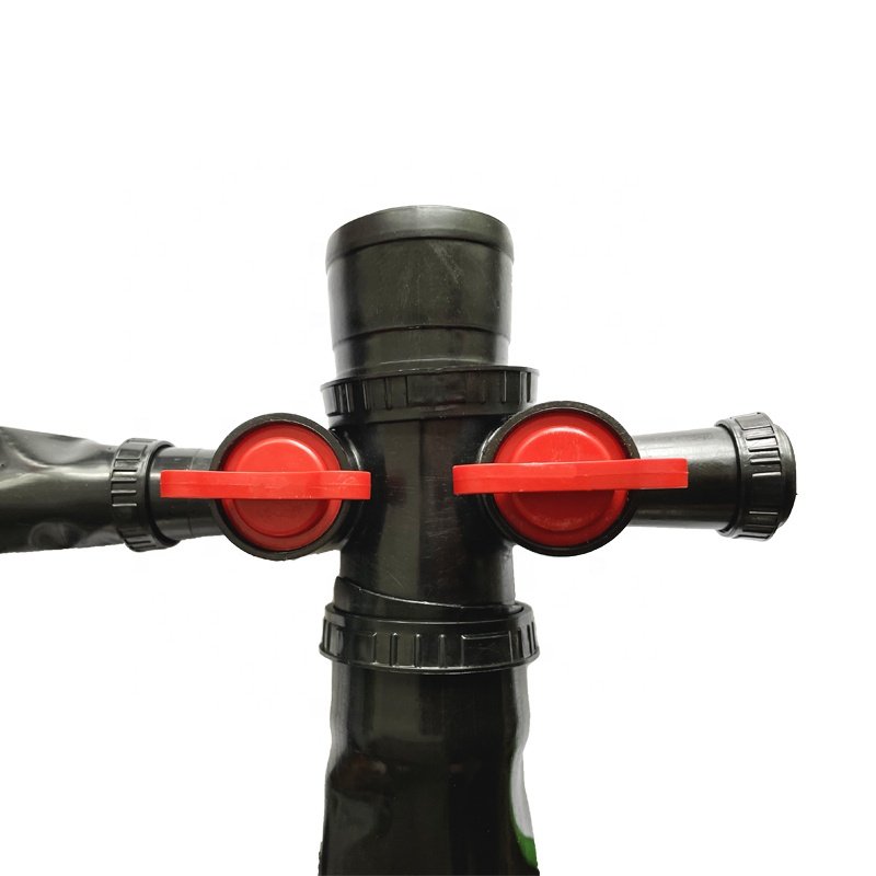 25mm 28mm 32mm Hard Pipe Bypass Valve Layflat Rain Hose HDPE Pipe Offtake Valve for Agricultural Irrigation System
