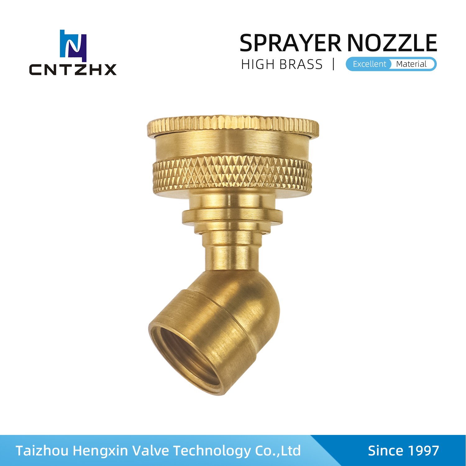 Agricultural irrigation Agricultural Sprayer Brass Nozzle 4-hole Brass Water Spray Mist Nozzle