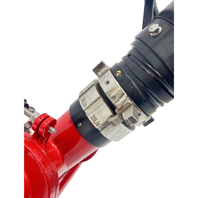 Fixed fire water cannon