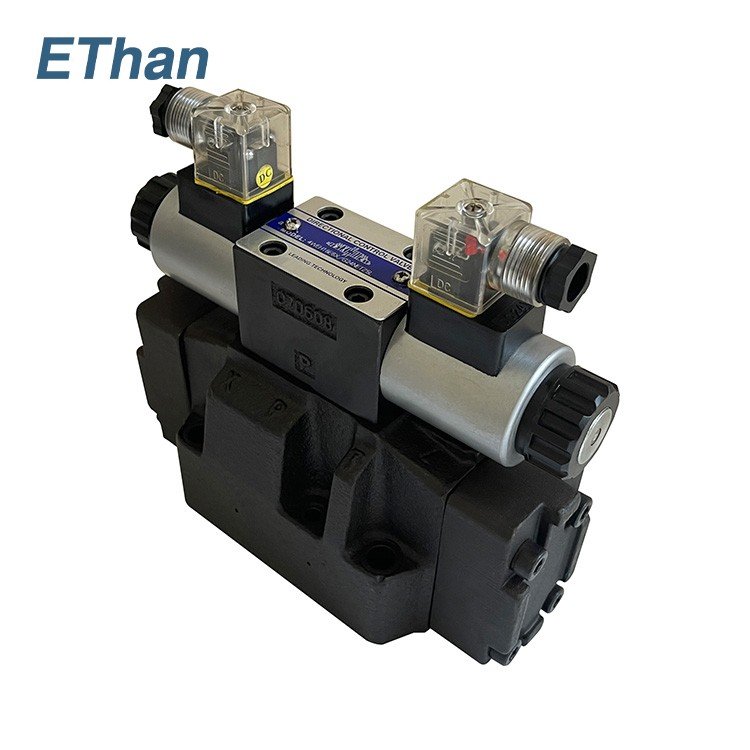4WEH 4WEH25 Local Service Solenoid Valve Hydraulic Solenoid Valve Block With Pilot Valve