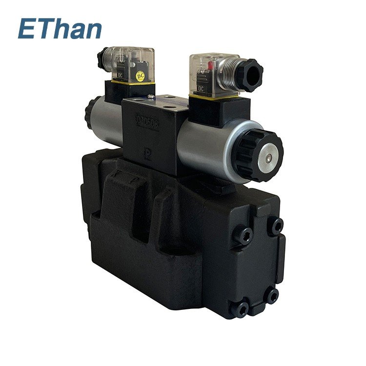 4WEH 4WEH25 Local Service Solenoid Valve Hydraulic Solenoid Valve Block With Pilot Valve