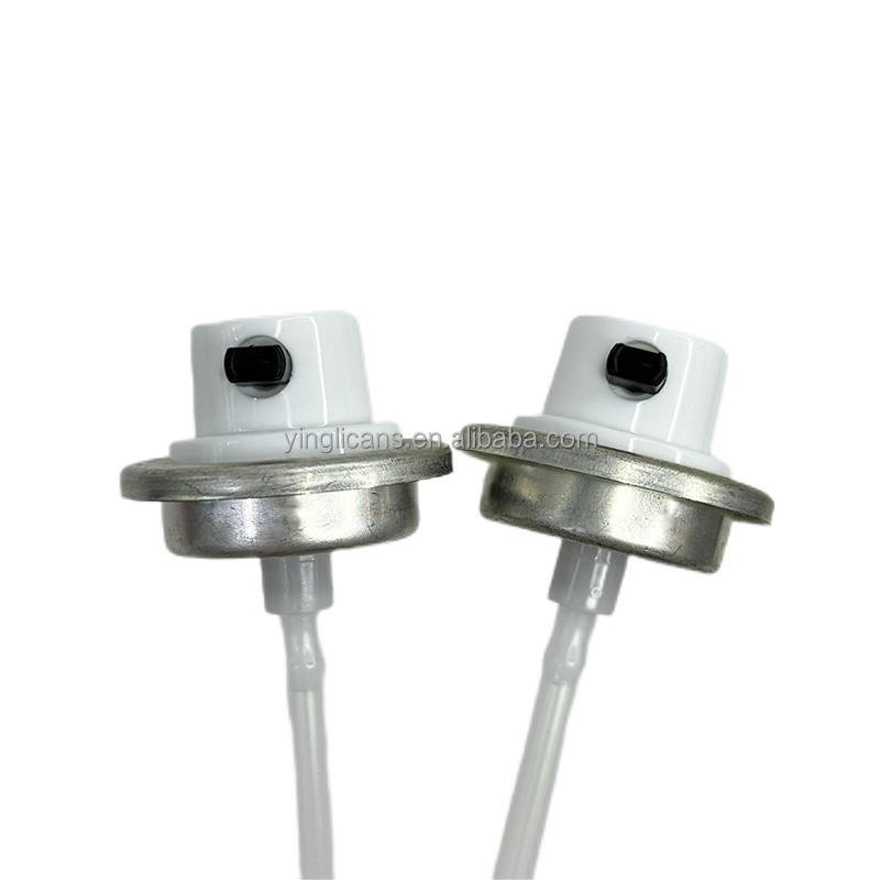 Female Aerosol Valve with Nozzle Spray Paint Valve 1 Inch Valve Factory
