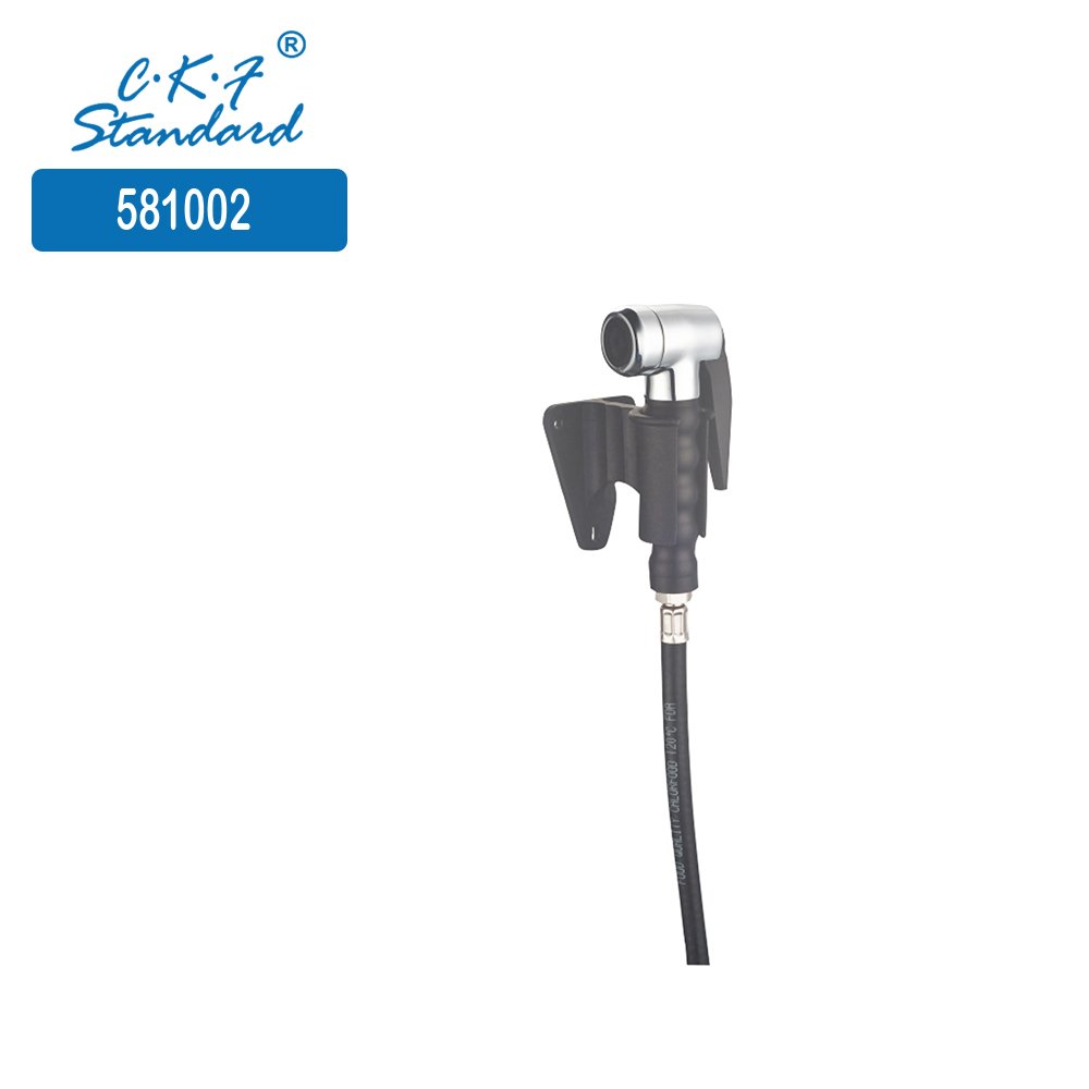 High quality 6 Feet Stainless Steel Shroud Push-Button Spray Valve Oven Hose Reel