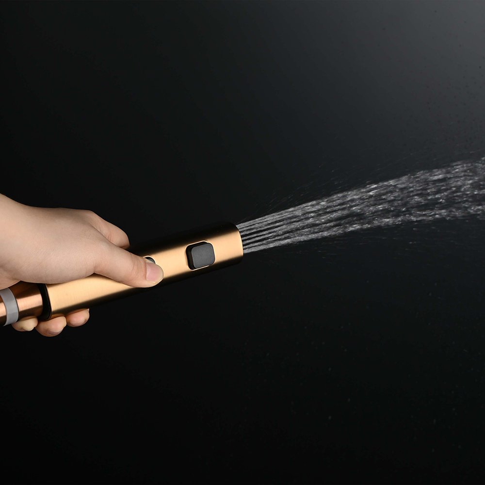 Toilet Companion Spray Gun Rinser Faucet Toilet Booster Household High Pressure Spray Head One In Two Out Angle Valve