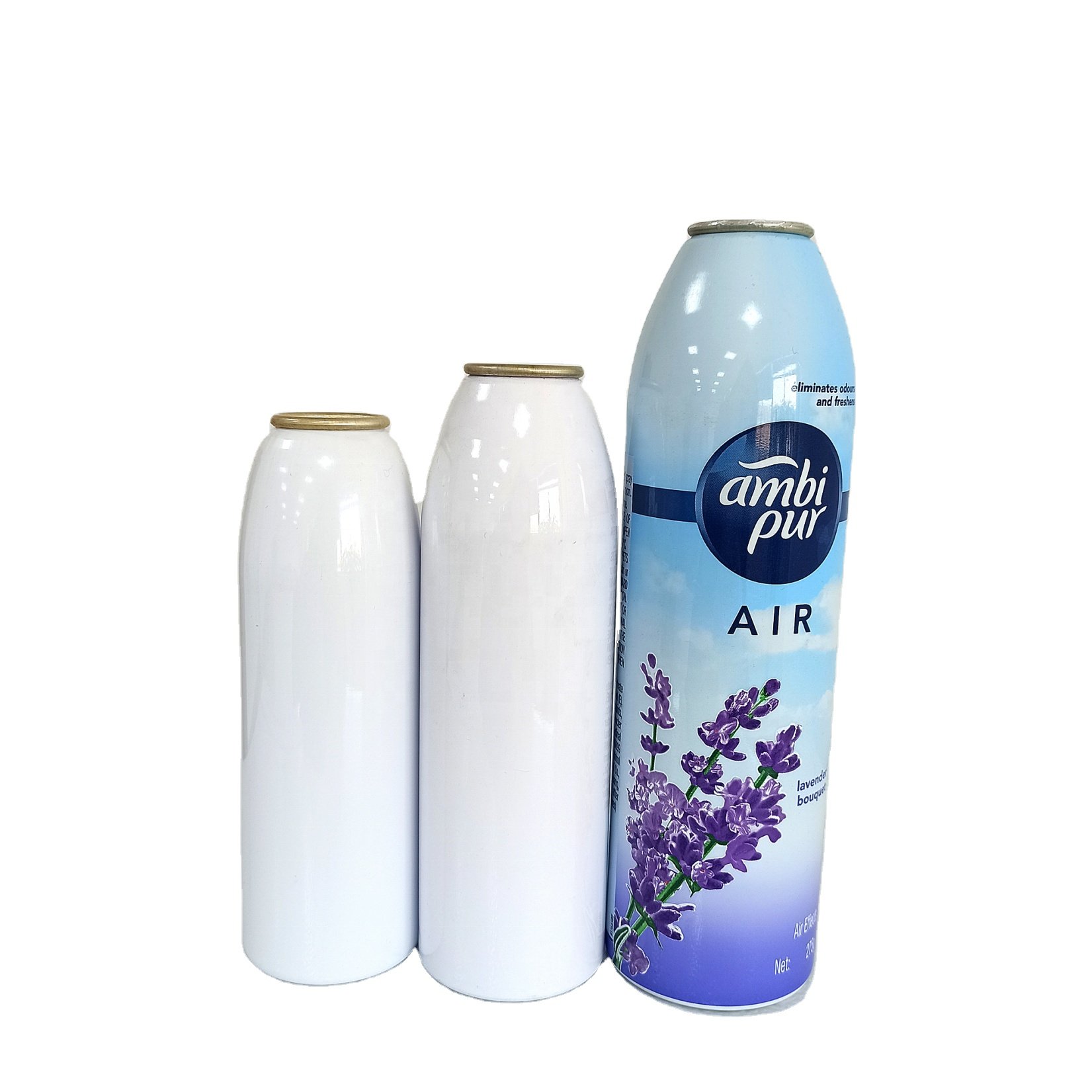 aluminum spray can empty aerosol spray bottle aeorosol can with valve actuator factory 120ml