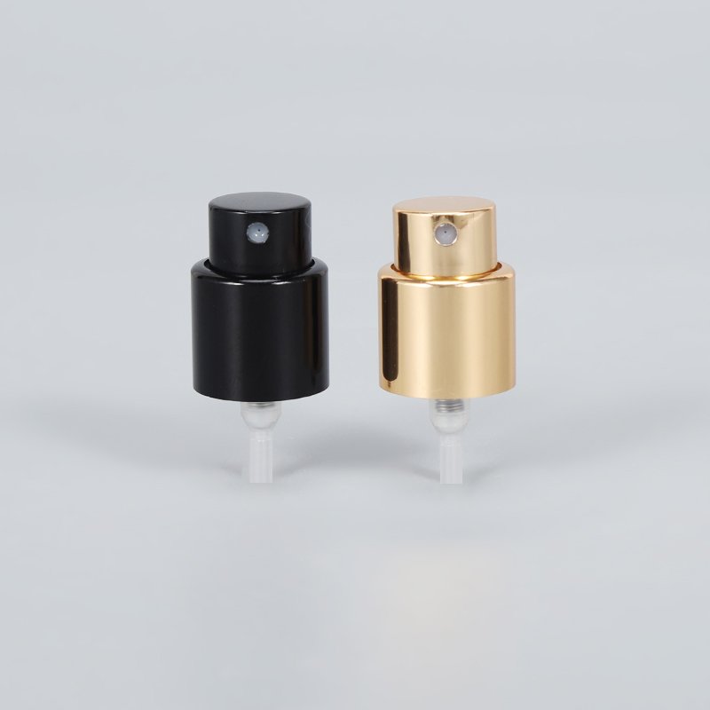 15mm 18mm 20mm silver aluminium cosmetic crimp sprayer fine mist perfume spray pump