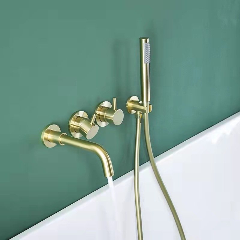Black Bathroom Heads Shower System Bath & Shower Faucets Concealed hotel Rainfall Shower Mixer Faucet Set