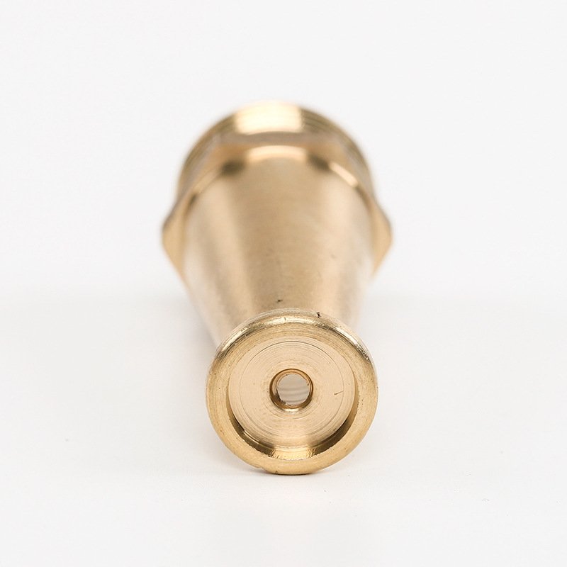 High-Pressure All-Copper Water Spray Gun Valve 4-Point Gun Head with Self-Rescue Fire Reel Switch for Gardening Lawn Irrigation