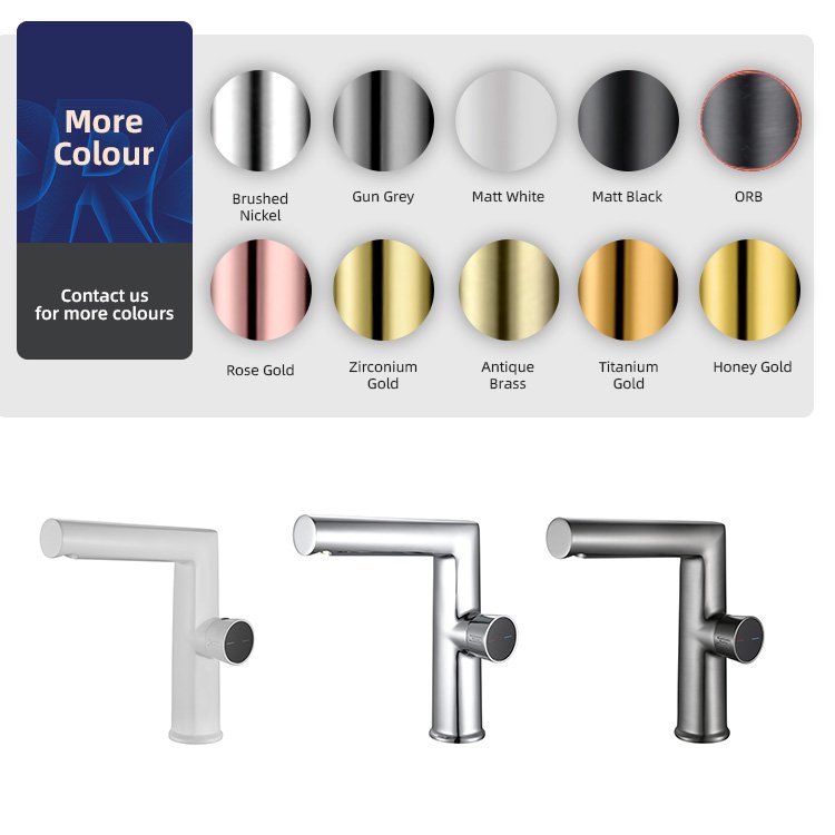 Kidolux Single Handle Basin Faucet Bathroom Sink Taps Basin Mixer Faucets Hot and Cold Low Price Bathroom Faucets Chrome Modern