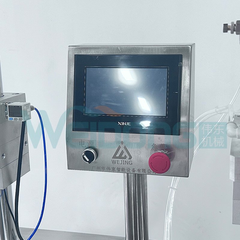 Semi Automatic Aerosol filling machine bag-on valve Air Freshener Filling Equipment